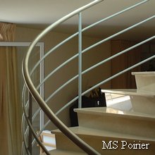 Rampe d escalier en fer forg&eacute; design mod&egrave;le Bateau