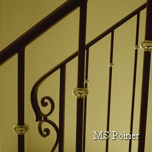 Rampe d escalier mod&egrave;le Directoire